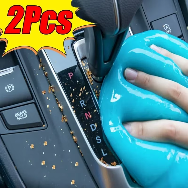 Magic Cleaning Gel for Car & Gadgets – Reusable & Non-Toxic