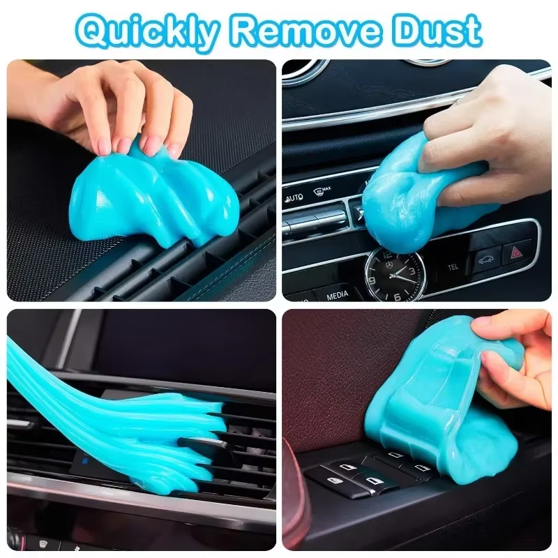 Magic Cleaning Gel for Car & Gadgets – Reusable & Non-Toxic