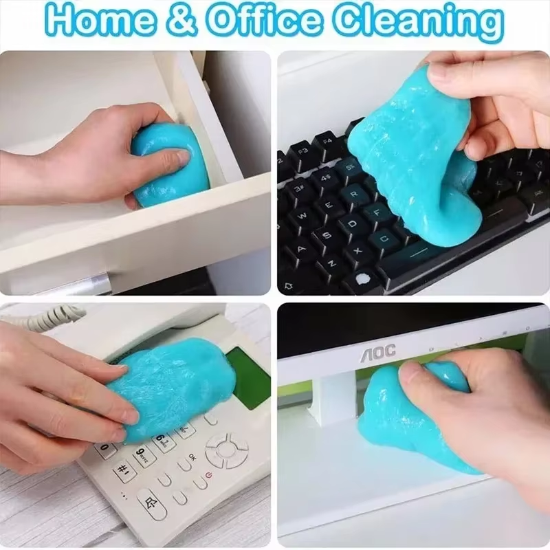 Magic Cleaning Gel for Car & Gadgets – Reusable & Non-Toxic